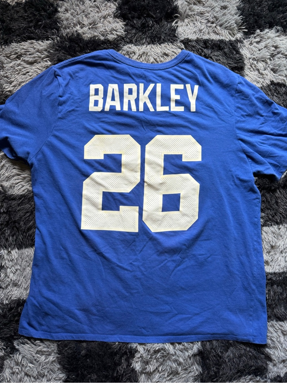 Nike Blue Barkley #26 Short Sleeve Tee